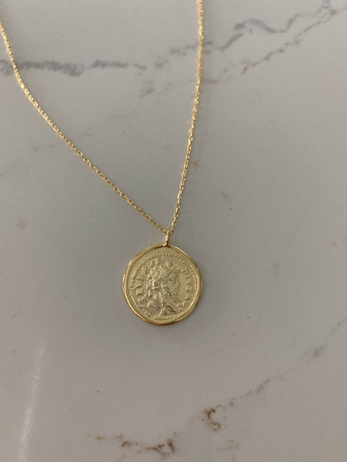 MANDI 18k Gold Plated Turkish Coin Gold Coin Pendant Necklace Handmade Non  Fading Pure Jewelry Chain For Women At Factory Price From Bestworldd,  $26.15 | DHgate.Com